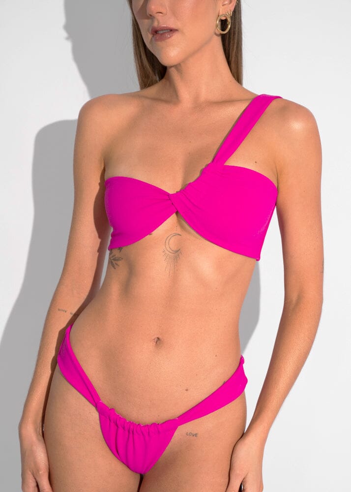 Bella Top - Pink Sand Top Naked Swimwear 