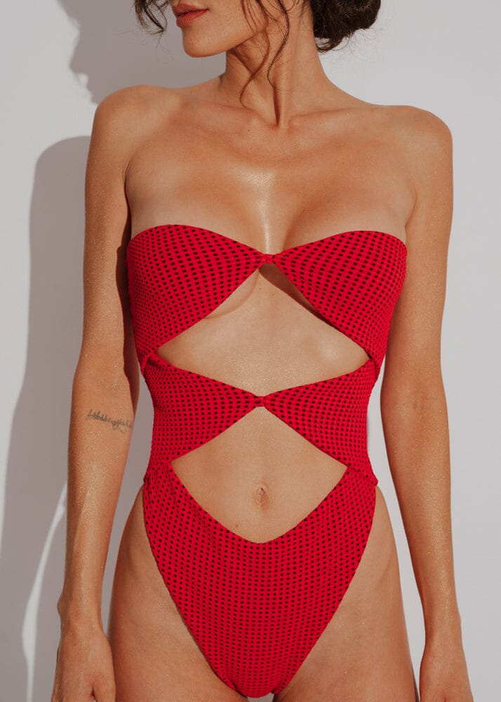 Body Skipper - Vichy Red Naked Swimwear PP 