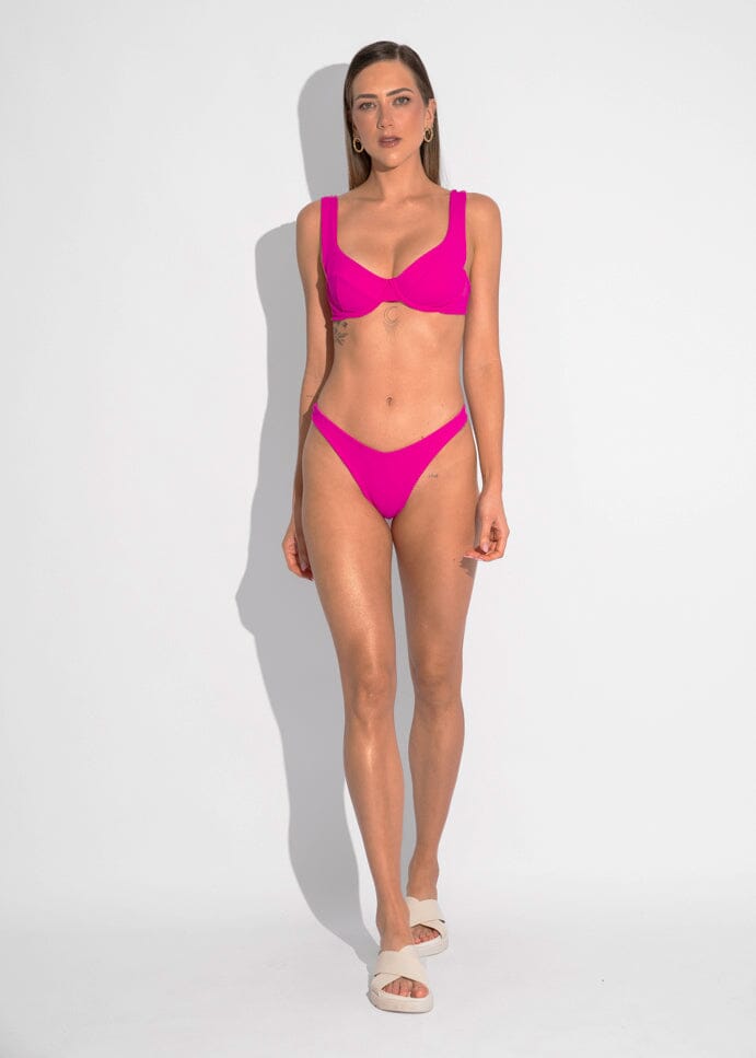 Brigitte Bottom - Pink Sand Bottom Naked Swimwear 