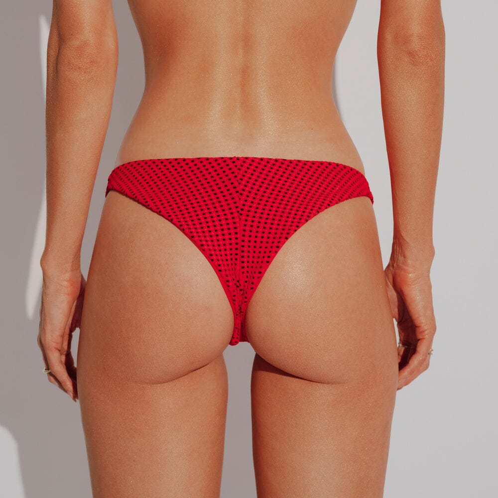 Calcinha Maggie - Vichy Red Naked Swimwear 