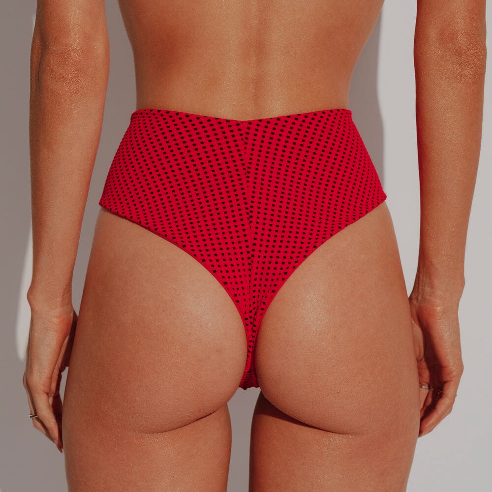 Calcinha Vick - Vichy Red Naked Swimwear PP 