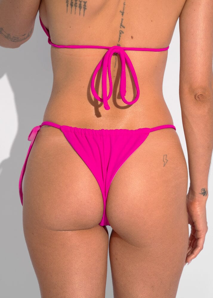 Nina Top - Pink Sand Top Naked Swimwear 