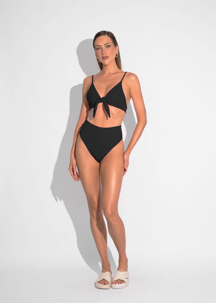 Vick Bottom - Black Sand Bottom Naked Swimwear 